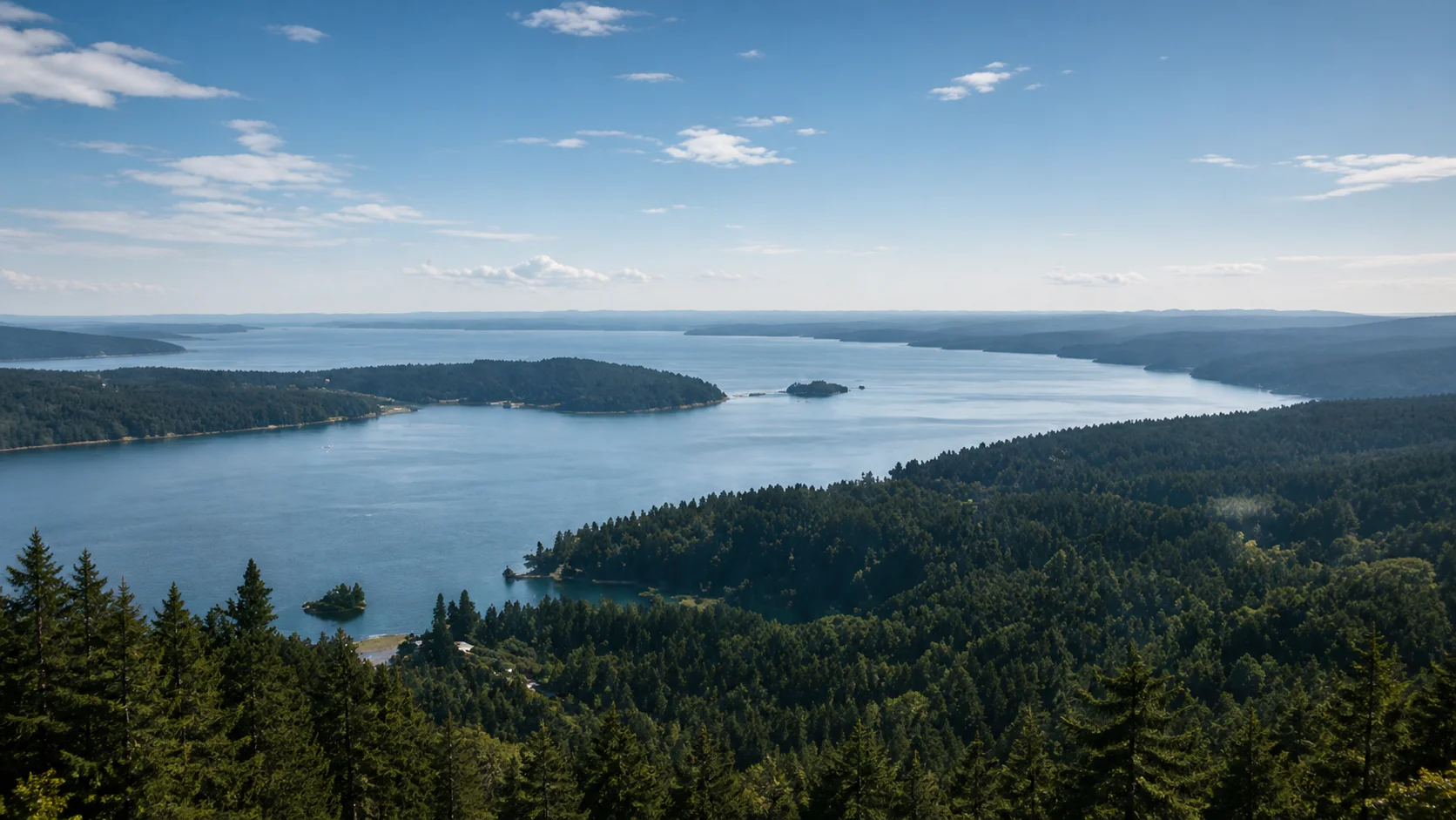 Ocean view from Pender Island